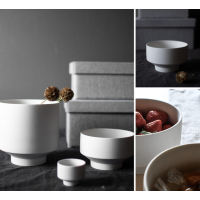 kiaby witte kom keramiek